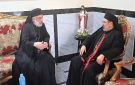الأنبا باسيليوس يستقبل الأنبا توما في فعاليات الندوة التكوينية الثالثة لخدام الإيبارشية