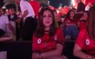 صوت أنغام يملأ الـ Egyptian Fan Zone بـ بلادي بلادي لكي حبي وفؤادي 