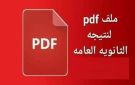 التعليم تنفي تسريب نتيجة الثانوية العامة PDF قبل اعتمادها