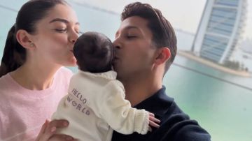 عمرو وهبة يهنئ هشام جمال وليلى زاهر بمولودتهما إيلا عمرو وهبة يهنئ هشام جمال وليلى زاهر بمولودتهما إيلا