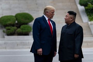ترامب حاول تهدئة كيم .. كوريا الشمالية تتوعد بالرد على المناورات بين واشنطن وسول ترامب حاول تهدئة كيم .. كوريا الشمالية تتوعد بالرد على المناورات بين واشنطن وسول