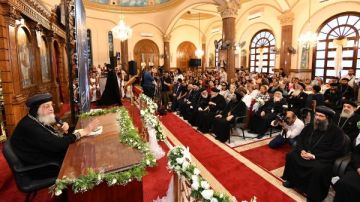 البابا تواضروس حدد 4 أسباب لتراجعها.. معوقات الرحمة في عظة الأربعاء بالإسكندرية البابا تواضروس حدد 4 أسباب لتراجعها.. معوقات الرحمة في عظة الأربعاء بالإسكندرية