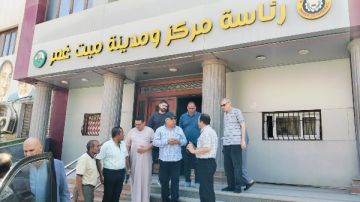إنشاء السوق الحضاري بميت غمر إنشاء السوق الحضاري بميت غمر