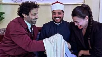 أبطال الفيل على الدرفيل بمدينة الإنتاج الإعلامي لاستكمال التصوير أبطال الفيل على الدرفيل بمدينة الإنتاج الإعلامي لاستكمال التصوير