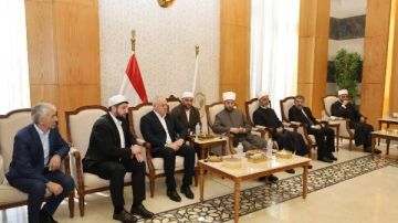 وفد داغستان لوزير الأوقاف: مصر بلد الكرم والعلم والعلماء ونقدر جهود مؤسساتها الدينية في نشر صحيح الإسلام وفد داغستان لوزير الأوقاف: مصر بلد الكرم والعلم والعلماء ونقدر جهود مؤسساتها الدينية في نشر صحيح الإسلام