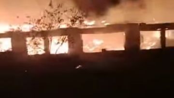 خسائر أولية 3 ملايين جنيه.. السيطرة على نيران حريق هائل بمزرعة دواجن في المحلة خسائر أولية 3 ملايين جنيه.. السيطرة على نيران حريق هائل بمزرعة دواجن في المحلة