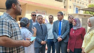 محافظ المنوفية يطلق النسخة الرابعة من المبادرة الرئاسية 100 يوم صحة محافظ المنوفية يطلق النسخة الرابعة من المبادرة الرئاسية 100 يوم صحة