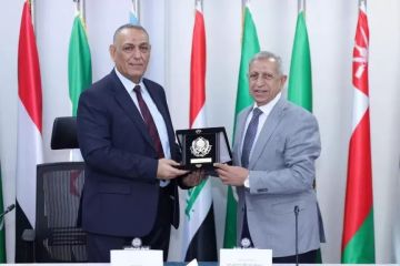 رئيس الأكاديمية العربية يستقبل رئيس جامعة العراق لبحث التعاون المشترك رئيس الأكاديمية العربية يستقبل رئيس جامعة العراق لبحث التعاون المشترك