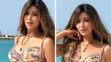 ميرنا جميل تخطف الأنظار على الشاطئ ميرنا جميل تخطف الأنظار على الشاطئ