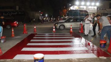 بدء تنفيذ إجراءات مرورية بمحور العصار بشبرا الخيمة بدء تنفيذ إجراءات مرورية بمحور العصار بشبرا الخيمة