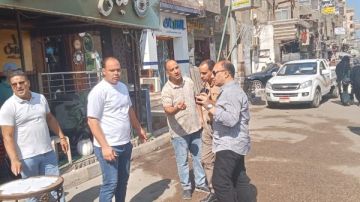 محافظ الدقهلية يتابع حملة رفع الإشغالات بمركز أجا محافظ الدقهلية يتابع حملة رفع الإشغالات بمركز أجا