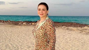 إلهام شاهين تتغنى بأجواء الصيف في الساحل الشمالي صور إلهام شاهين تتغنى بأجواء الصيف في الساحل الشمالي صور