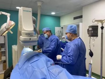 أول زراعة لمنظم قلب لاسلكي بمجمع الإسماعيلية الطبي أول زراعة لمنظم قلب لاسلكي بمجمع الإسماعيلية الطبي