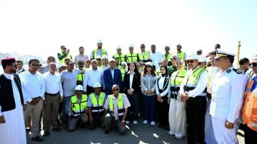 رئيس الوزراء يفتتح كوبري روميل بعد تطويره بمطروح رئيس الوزراء يفتتح كوبري روميل بعد تطويره بمطروح