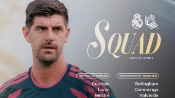 قائمة ريال مدريد لمواجهة ريال سوسيداد.. مبابي وفينيسيوس على رأس الهجوم قائمة ريال مدريد لمواجهة ريال سوسيداد.. مبابي وفينيسيوس على رأس الهجوم