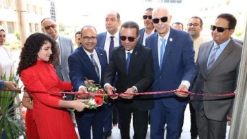 افتتاح معرض المشروعات الطلابية بكلية الهندسة جامعة المنوفية افتتاح معرض المشروعات الطلابية بكلية الهندسة جامعة المنوفية