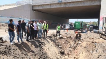رئيس مياه القليوبية يتابع أعمال إصلاح خط مياه بطوخ ويوجه بسرعة الانتهاء من الأعمال رئيس مياه القليوبية يتابع أعمال إصلاح خط مياه بطوخ ويوجه بسرعة الانتهاء من الأعمال