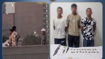 الداخلية تكشف تفاصيل فيديو الأسلحة البيضاء أعلى الدائرى الداخلية تكشف تفاصيل فيديو الأسلحة البيضاء أعلى الدائرى