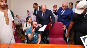 وزير العمل: تخصيص نسبة من منح معهد الساليزيان الإيطالي المجانية لأبناء مطروح وزير العمل: تخصيص نسبة من منح معهد الساليزيان الإيطالي المجانية لأبناء مطروح
