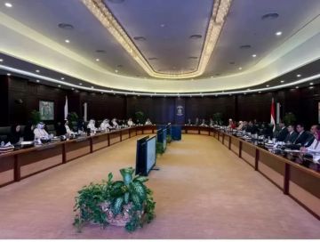 انعقاد الاجتماع التحضيري للدورة السابعة للجنة العليا المصرية القطرية المشتركة انعقاد الاجتماع التحضيري للدورة السابعة للجنة العليا المصرية القطرية المشتركة