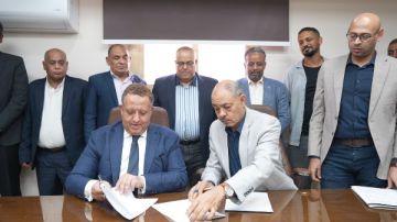 أسوان الجديدة .. المهندسين توقع عقدي تخصيص أرض لإقامة مقر للنقابة وناد اجتماعي