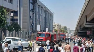 السيطرة على حريق بمستشفى التأمين الصحي بمدينة نصر السيطرة على حريق بمستشفى التأمين الصحي بمدينة نصر