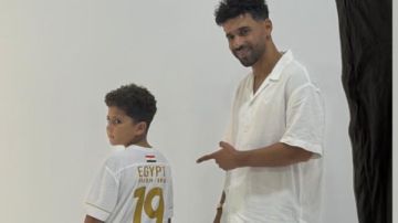عبد الله السعيد يحتفل بعيد ميلاد نجله.. صور عبد الله السعيد يحتفل بعيد ميلاد نجله.. صور
