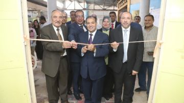 رئيس جامعة قنا يفتتح معرض رحلة ما بين التراث والأصالة بكلية التربية النوعية رئيس جامعة قنا يفتتح معرض رحلة ما بين التراث والأصالة بكلية التربية النوعية