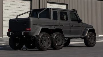 100 نسخة .. مرسيدس G-Class بقوة 577 حصان وتصميم سداسي العجلات صور