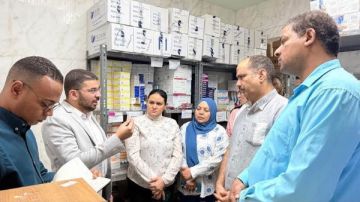 جولة ميدانية لمدير رعاية الأقصر بمستشفى طيبة التخصصي في إسنا لمتابعة الخدمات الطبية جولة ميدانية لمدير رعاية الأقصر بمستشفى طيبة التخصصي في إسنا لمتابعة الخدمات الطبية