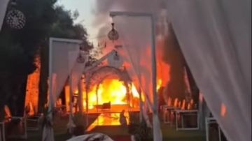 الحماية المدنية تسيطر على حريق في سيشن أفراح بالمنوفية الحماية المدنية تسيطر على حريق في سيشن أفراح بالمنوفية