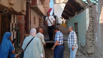 سقوط مبنى بقرية كفر الغنامية.. وتحرك عاجل من أجهزة الباجور سقوط مبنى بقرية كفر الغنامية.. وتحرك عاجل من أجهزة الباجور