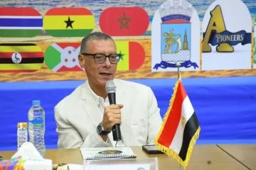 مصر في المجموعة الأولى ببطولة أفريقيا للكرة الطائرة الشاطئية مصر في المجموعة الأولى ببطولة أفريقيا للكرة الطائرة الشاطئية