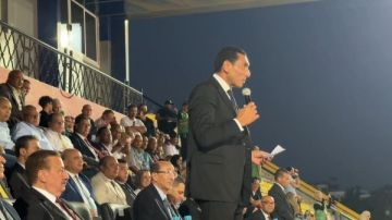 محافظ بورسعيد خلال افتتاح أولمبياد الشركات الـ59: نرحب بكل الرياضيين علي أرض الباسلة محافظ بورسعيد خلال افتتاح أولمبياد الشركات الـ59: نرحب بكل الرياضيين علي أرض الباسلة