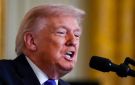 ترامب ينفي إجراء محادثات مع إيران ويؤكد فتح مضيق هرمز
