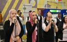 ذوو القدرات الخاصة بثقافة روض الفرج يحتفون بالمولد النبوي الشريف في مترو الأنفاق