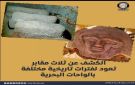 الكشف عن عدد من المقابر التي تعود إلى فترات تاريخية مختلفة من التاريخ المصري بموقع الشيخ سوبي بالواحات البحرية