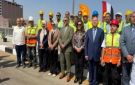 وزيرة التنمية المحلية ومحافظ القليوبية يفتتحان أعمال تطوير كوبرى الأميرية - eg
