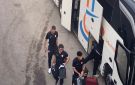 شاهد.. وصول حافلة الزمالك لملعب مباراة البنك الأهلي - eg