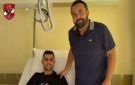 بعد إصابته بالرباط الصليبي.. بلعمري يخضع لجراحة ناجحة في ألمانيا