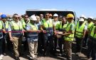 وزير الصناعة يتفقد مصنع إنتاج السبائك بشركة سيناء للمنجنيز - eg
