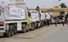 الهلال الأحمر المصري يدفع بأكثر من 58 ألف سلة غذائية وأطنان من المساعدات الطبية