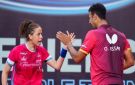عمر عصر وهنا جودة يفوزان بفضية زوجي مختلط تنس الطاولة بدورة البحر المتوسط