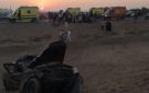 النقل قطع الطريق.. شهود عيان يروون تفاصيل إصابة 24 شخصا في حادث بالدواويس في الإسماعيلية