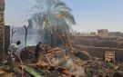 السيطرة على حريق في منزل قديم بقرية الجديدة بالوادي الجديد - eg