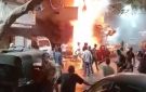 تفحم محل بالكامل.. حريق هائل يهز منطقة فيكتوريا بالإسكندرية دون إصابات