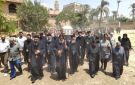 دير الأنبا برسوم بالمعصرة يودع تاسوني يوستينا بعد رحلة تكريس استمرت 36 عاما