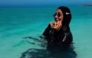 حلا شيحة تظهر بالبوركيني في أحدث إطلالة من عطلتها الصيفية