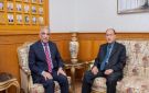 رئيس جامعة طنطا يقدم التهنئة لمساعد وزير الداخلية لمنطقة وسط الدلتا - eg
