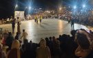 فلكلور مبهج لأطفال الأنفوشي في تاسع ليالي شاطئ الفن برأس البر